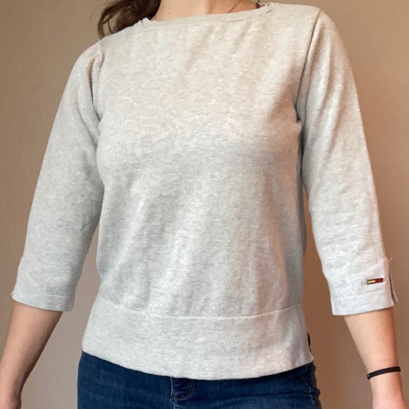 Tommy Hilfiger 3/4 Sleeve Sweatshirt - Picture 1 of 9